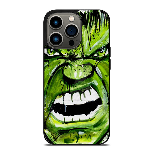 Hulk Comic Face iPhone 13 Pro Case