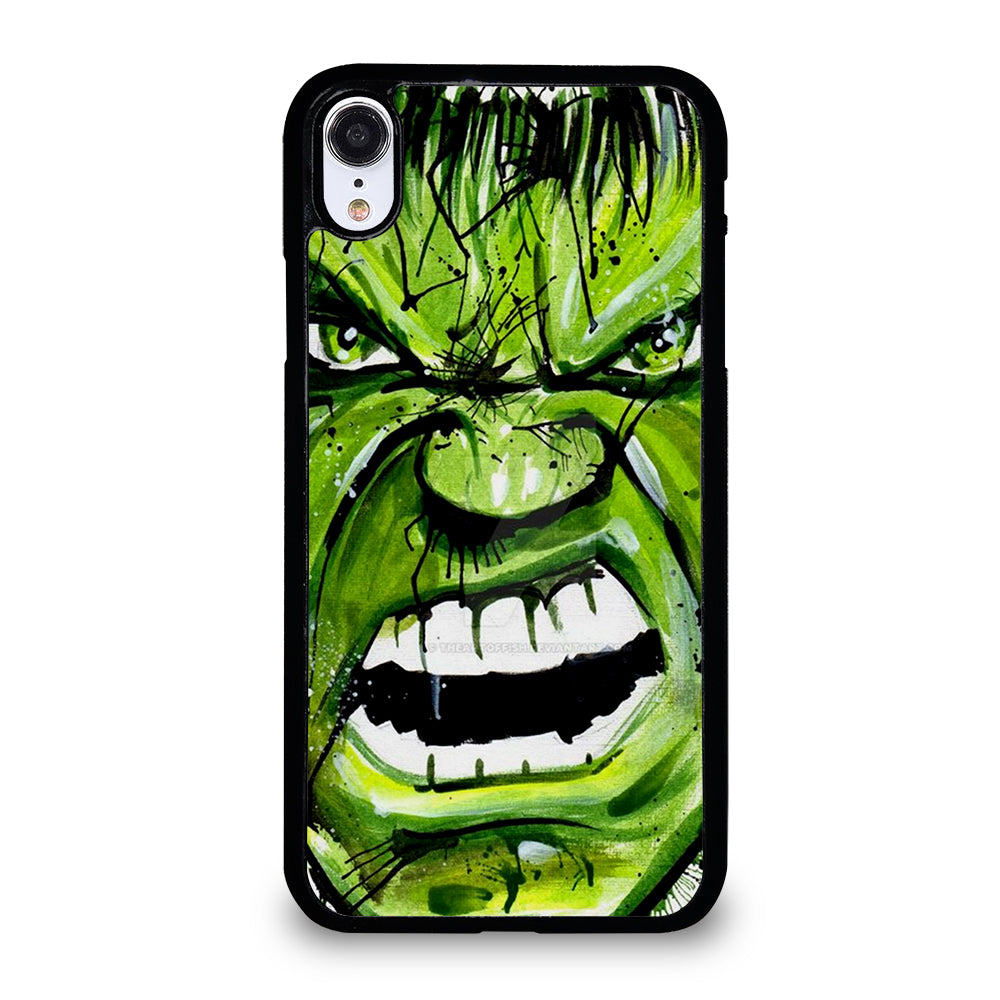 Hulk Comic Face iPhone XR Case
