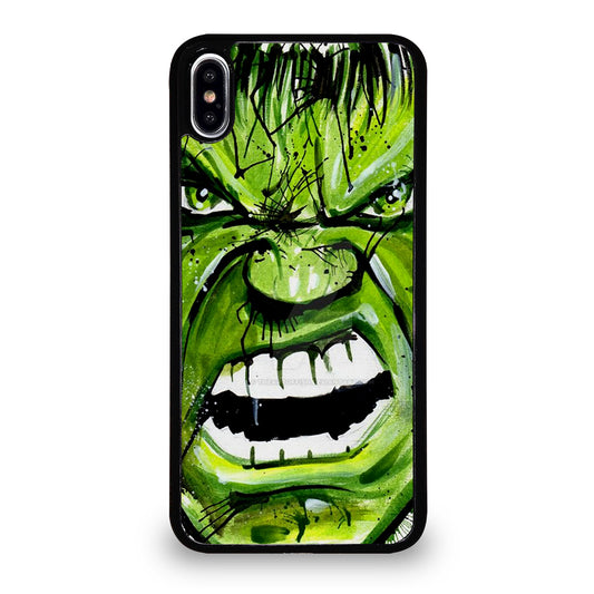 Hulk Comic Face iPhone XS Max Case