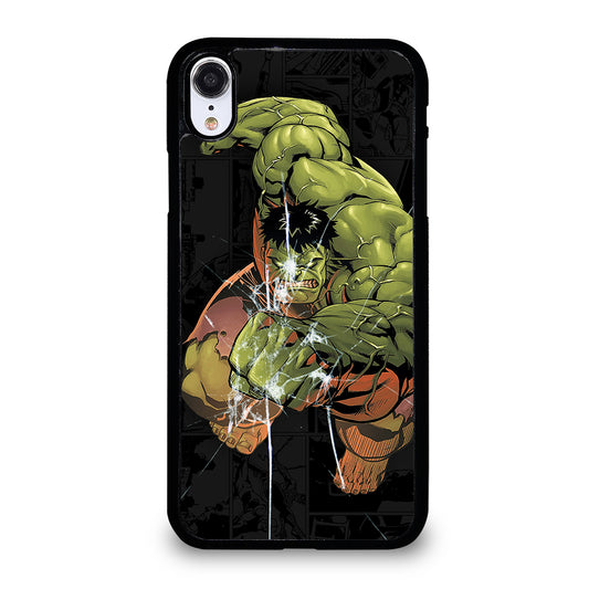Hulk Comic In Action iPhone XR Case