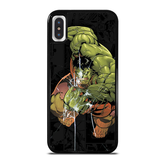 Hulk Comic In Action iPhone X / XS Case