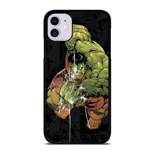 Hulk Comic In Action iPhone 11 Case
