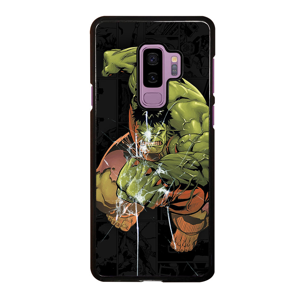 Hulk Comic In Action Samsung Galaxy S9 Plus Case