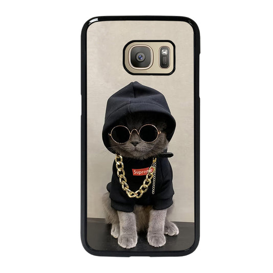 Hype Beast Cat Samsung Galaxy S7 Case