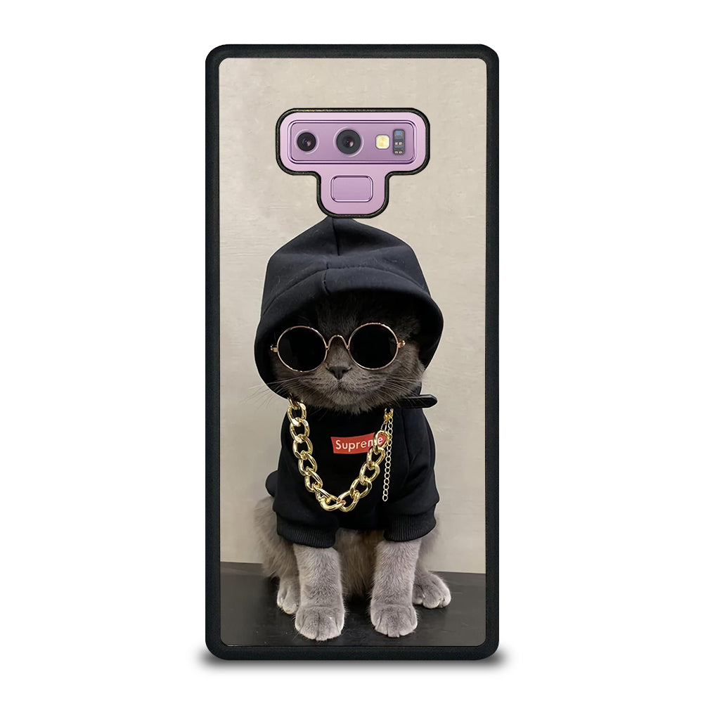Hype Beast Cat Samsung Galaxy Note 9 Case