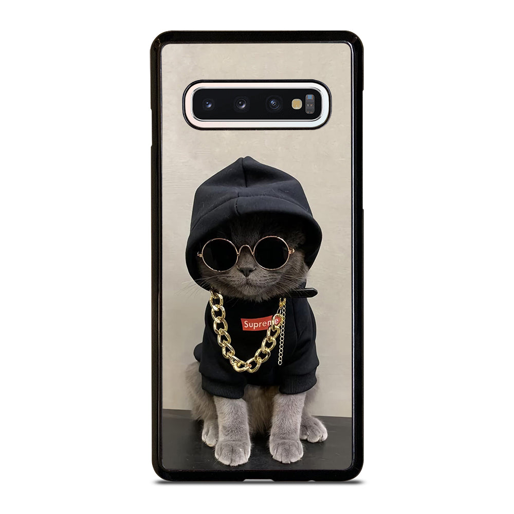 Hype Beast Cat Samsung Galaxy S10 Case