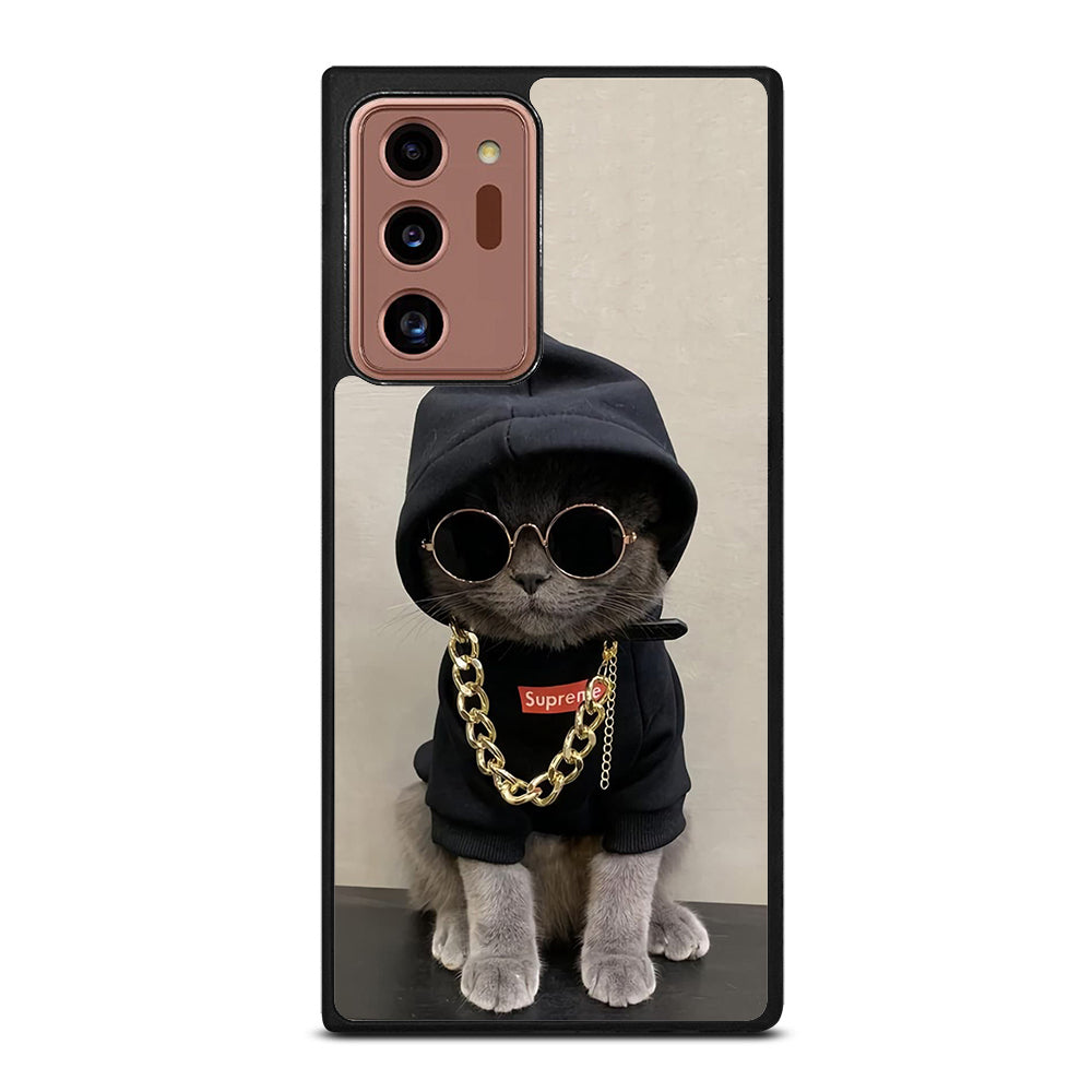 Hype Beast Cat Samsung Galaxy Note 20 Ultra Case