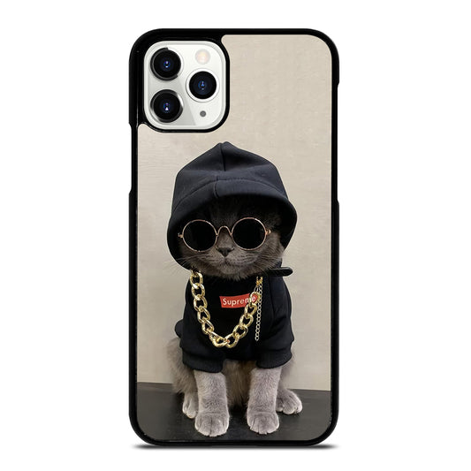Hype Beast Cat iPhone 11 Pro Case