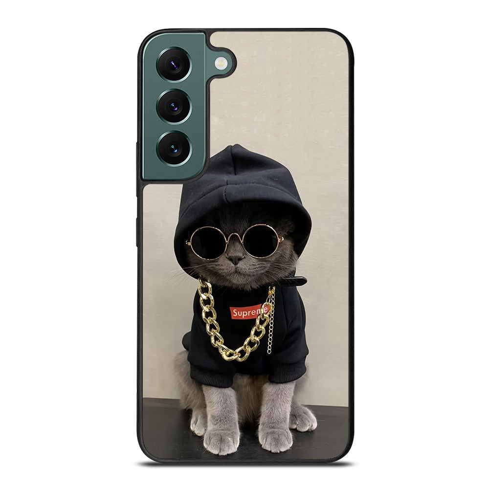 Hype Beast Cat Samsung Galaxy S22 5G Case