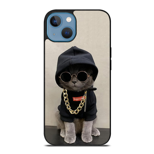Hype Beast Cat iPhone 13 Case