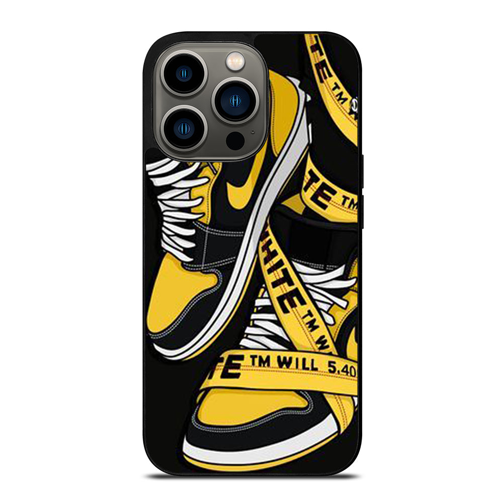 Hypebeast Trendy Off White iPhone 13 Pro Case