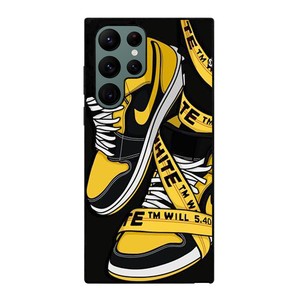 Hypebeast Trendy Off White Samsung Galaxy S22 Ultra 5G Case