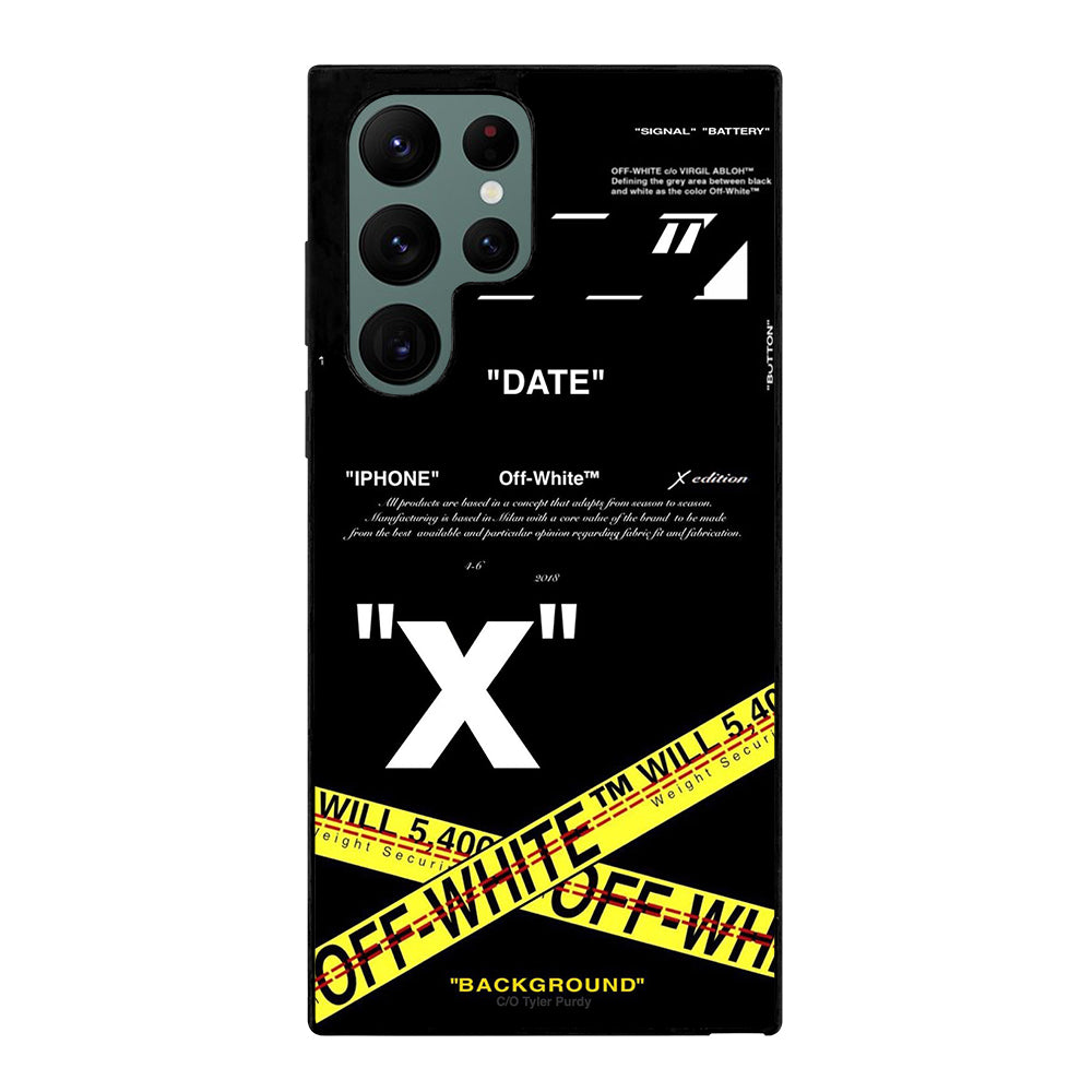 Hypebeast X Off White Samsung Galaxy S22 Ultra 5G Case
