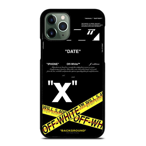 Hypebeast X Off White iPhone 11 Pro Max Case