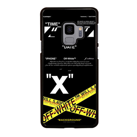 Hypebeast X Off White Samsung Galaxy S9 Case