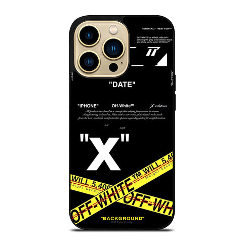 Hypebeast X Off White iPhone 14 Pro Max Case