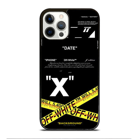 Hypebeast X Off White iPhone 12 Pro Case