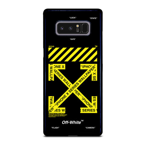 Hypebeast iPhone Off White Samsung Galaxy Note 8 Case