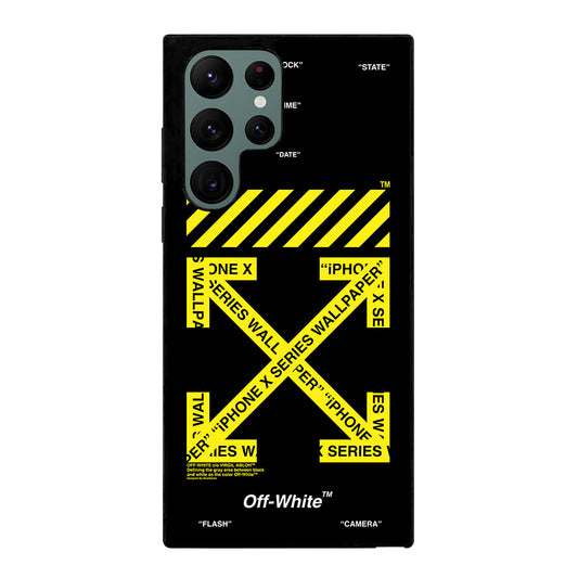 Hypebeast iPhone Off White Samsung Galaxy S22 Ultra 5G Case