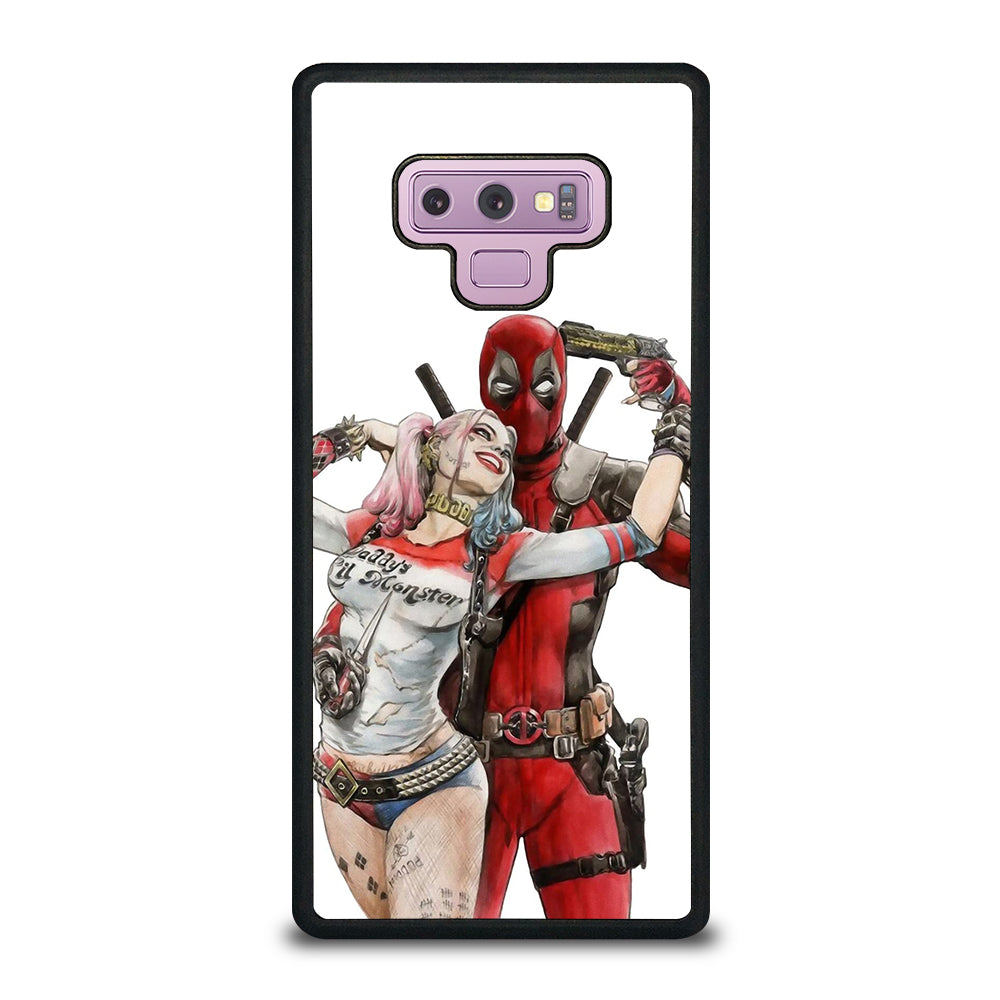 Iconic Deadpool & Harley Quinn Samsung Galaxy Note 9 Case