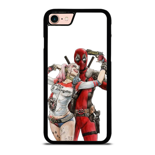 Iconic Deadpool & Harley Quinn iPhone 7 / 8 Case