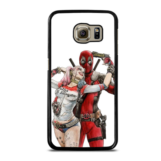 Iconic Deadpool & Harley Quinn Samsung Galaxy S6 Case