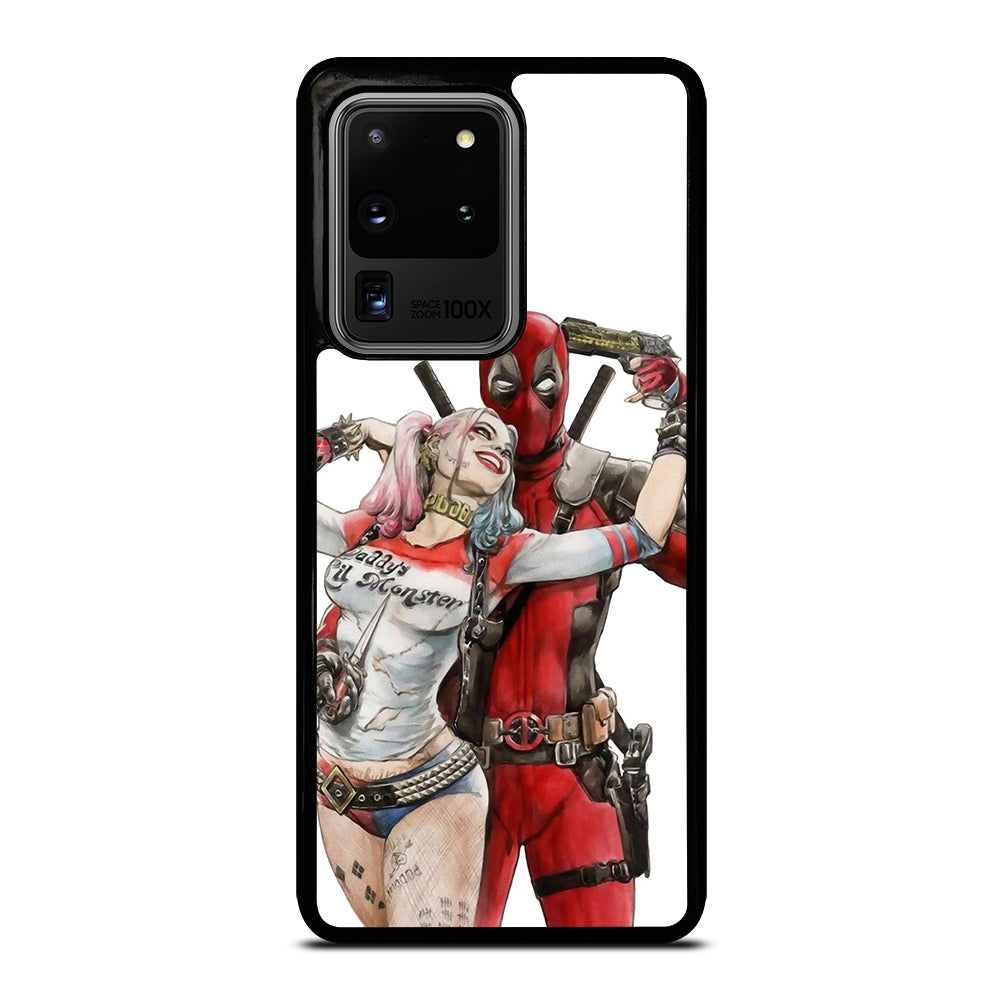 Iconic Deadpool & Harley Quinn Samsung Galaxy S20 Ultra / S20 Ultra 5G Case