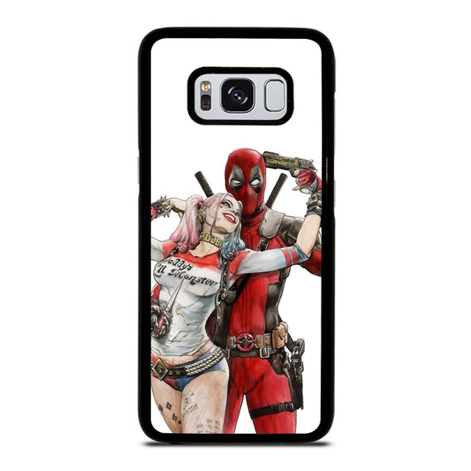 Iconic Deadpool & Harley Quinn Samsung Galaxy S8 Case