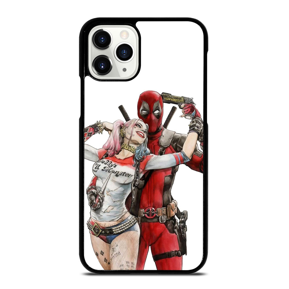 Iconic Deadpool & Harley Quinn iPhone 11 Pro Case