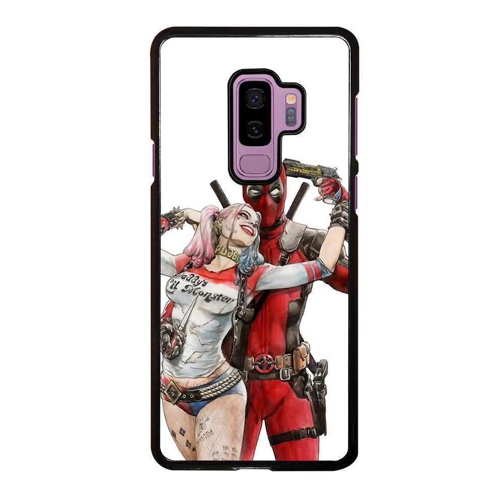 Iconic Deadpool & Harley Quinn Samsung Galaxy S9 Plus Case