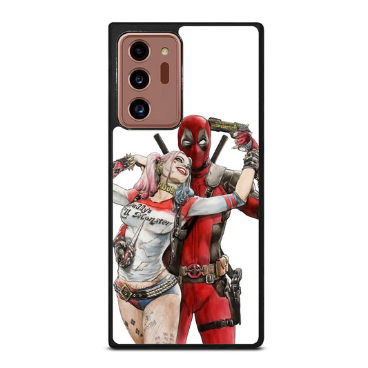 Iconic Deadpool & Harley Quinn Samsung Galaxy Note 20 Ultra Case