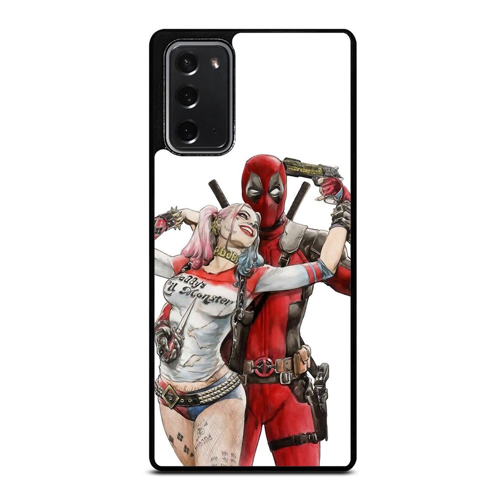 Iconic Deadpool & Harley Quinn Samsung Galaxy Note 20 Case