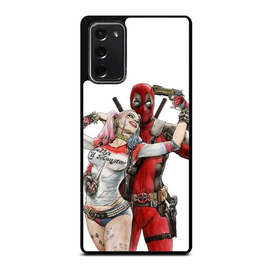 Iconic Deadpool & Harley Quinn Samsung Galaxy Note 20 Case