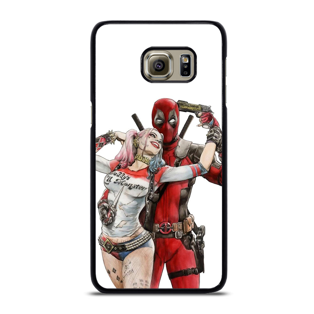 Iconic Deadpool & Harley Quinn Samsung Galaxy S6 Edge Plus Case