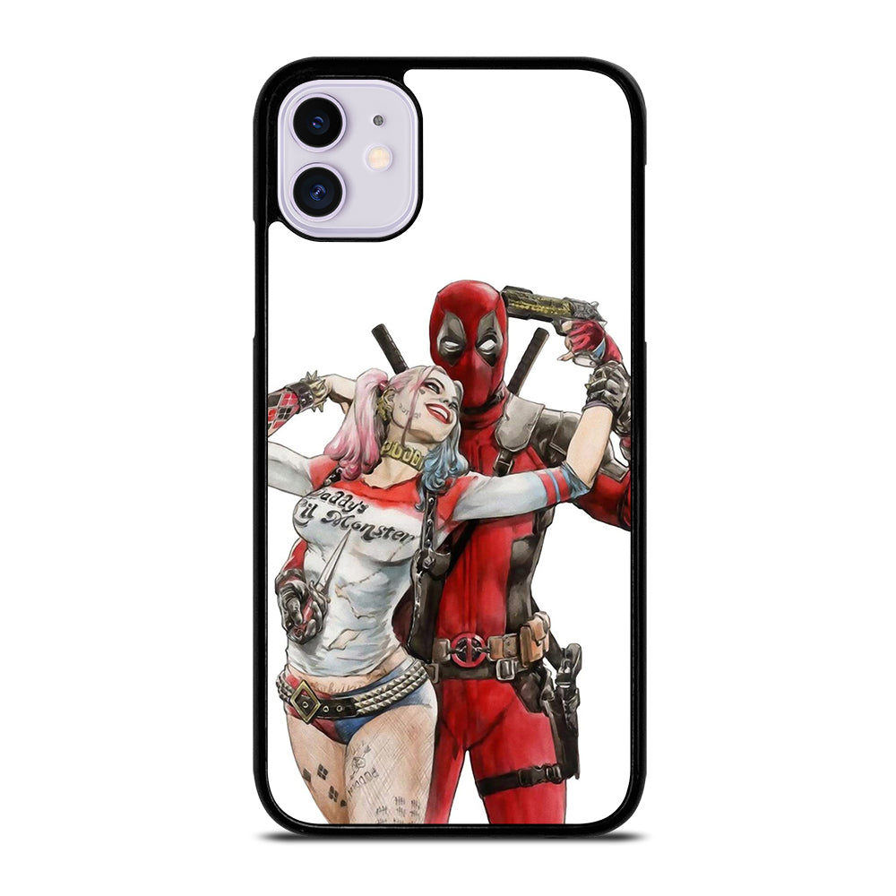 Iconic Deadpool & Harley Quinn iPhone 11 Case