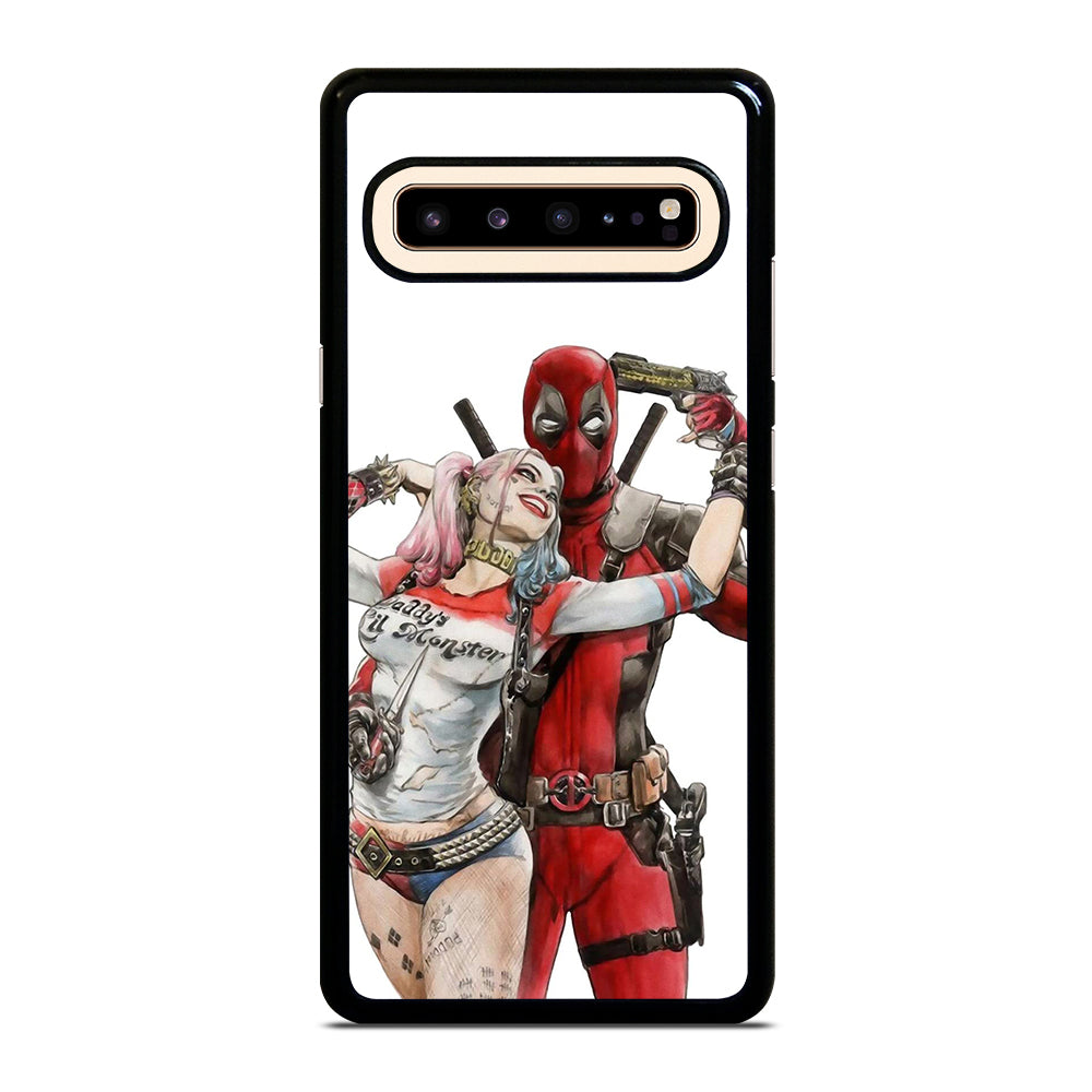 Iconic Deadpool & Harley Quinn Samsung Galaxy S10 5G Case