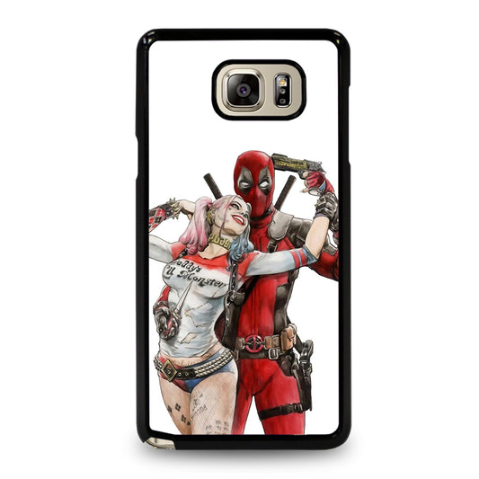 Iconic Deadpool & Harley Quinn Samsung Galaxy Note 5 Case