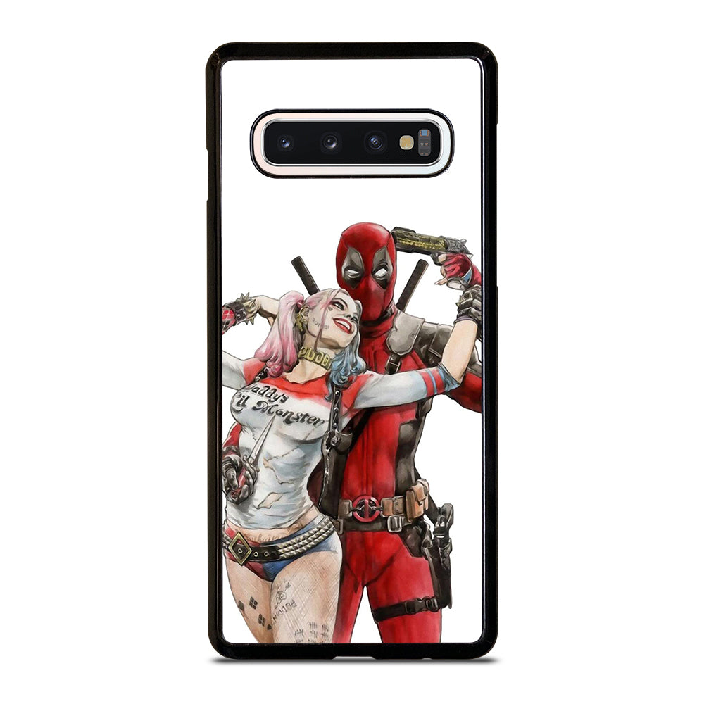 Iconic Deadpool & Harley Quinn Samsung Galaxy S10 Case