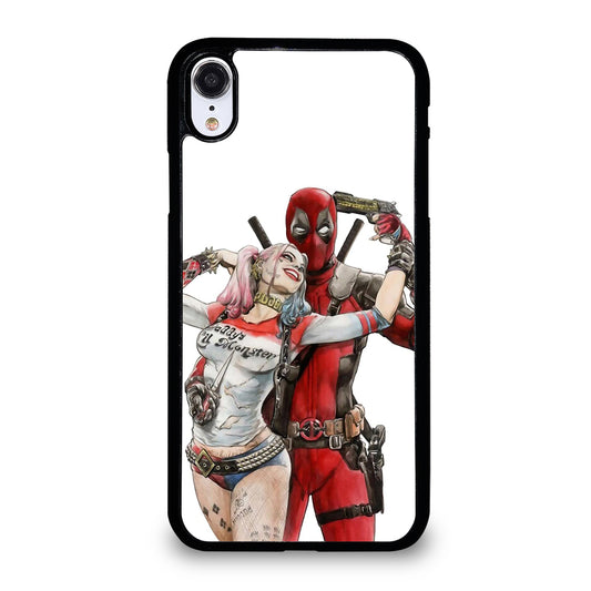 Iconic Deadpool & Harley Quinn iPhone XR Case