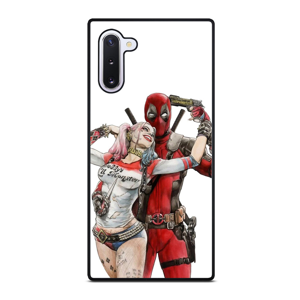 Iconic Deadpool & Harley Quinn Samsung Galaxy Note 10 Case