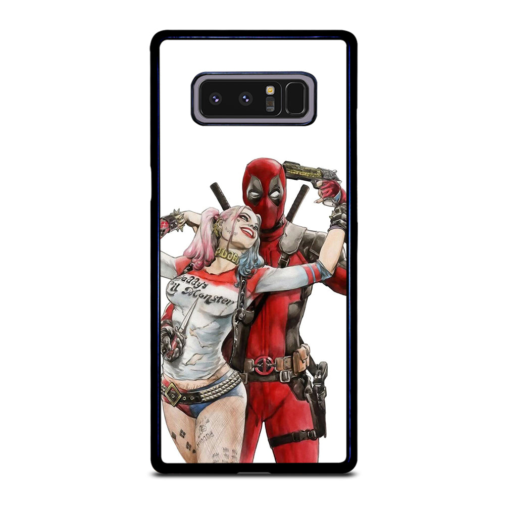 Iconic Deadpool & Harley Quinn Samsung Galaxy Note 8 Case
