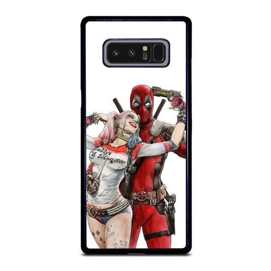 Iconic Deadpool & Harley Quinn Samsung Galaxy Note 8 Case
