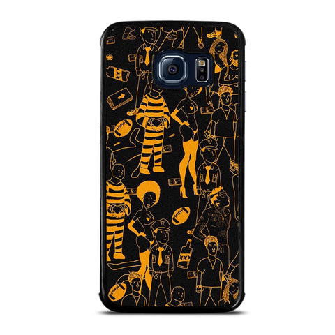 J-COLE THE NEVER STORY Samsung Galaxy S6 Edge Case