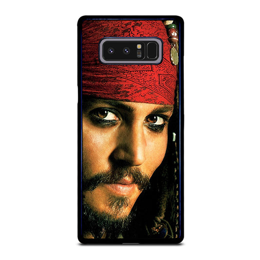 JACK SPARROW PIRATES OF THE CARIBBEAN Samsung Galaxy Note 8 Case