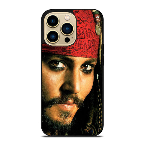 JACK SPARROW PIRATES OF THE CARIBBEAN iPhone 14 Pro Max Case