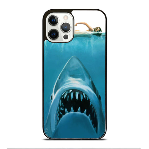 JAWS SHARK DANGER iPhone 12 Pro Case