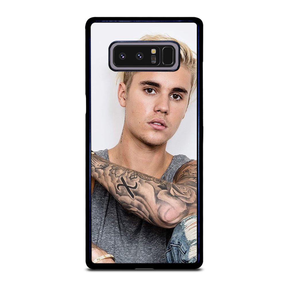 JUSTIN BIEBER TATTOO Samsung Galaxy Note 8 Case