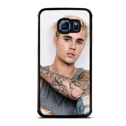 JUSTIN BIEBER TATTOO Samsung Galaxy S6 Edge Case