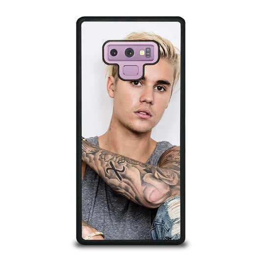 JUSTIN BIEBER TATTOO Samsung Galaxy Note 9 Case