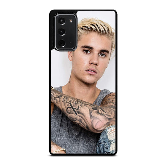 JUSTIN BIEBER TATTOO Samsung Galaxy Note 20 Case